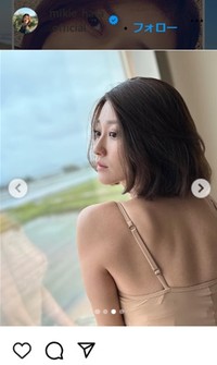 原幹恵のインスタグラム＠mikie_hara.officialより