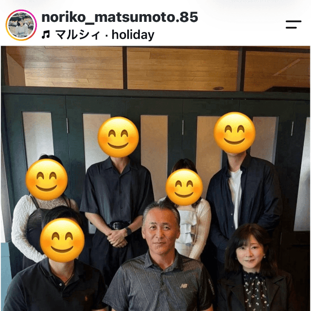 松本典子（@noriko_matsumoto）さんのインスタグラムより