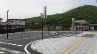 JR備前一宮駅の駅前広場 ロータリーが完成　乗降場・歩道を設けて安全に　岡山市