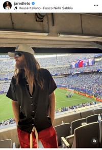 ジャレッド・レトのインスタグラム＠jaredletoより