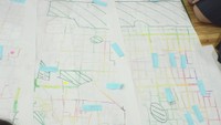 出前授業（逃げ地図ワークショップ）　多肥小学校　高松市多肥上町