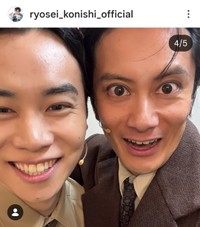 小西遼生(@ryosei_konishi_official)さんのインスタグラムより