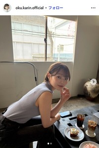 奥可鈴のインスタグラム@oku.karin.officialより(2026年7月15日)