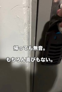 アラフィフ女性…帰っても無音。喜びもなかったが…（テンくんの飼い主さん、Instagramよりキャプチャ撮影）