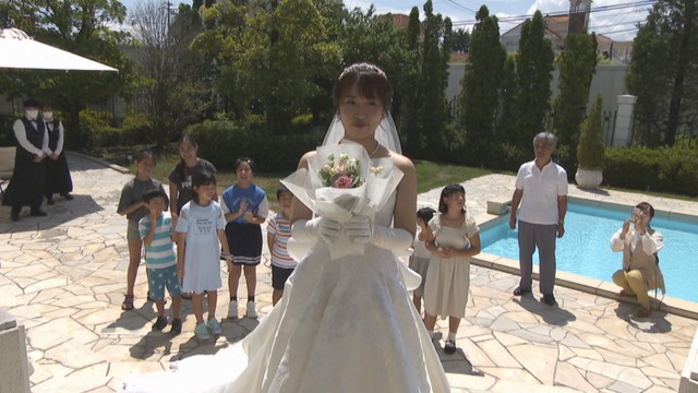 子どもたちが結婚式を体験　岡山