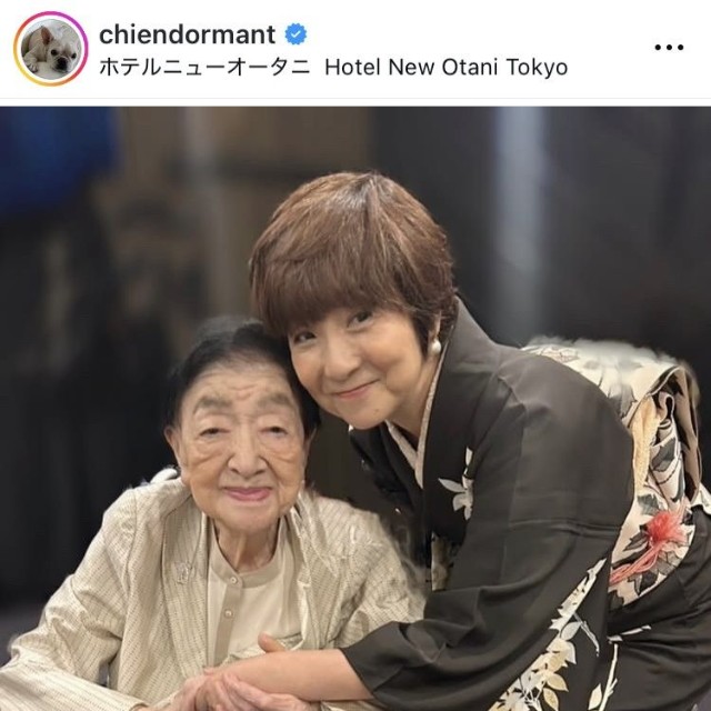 藤田朋子インスタグラム＠chiendormantより