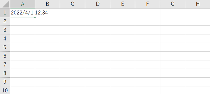 日付と時刻