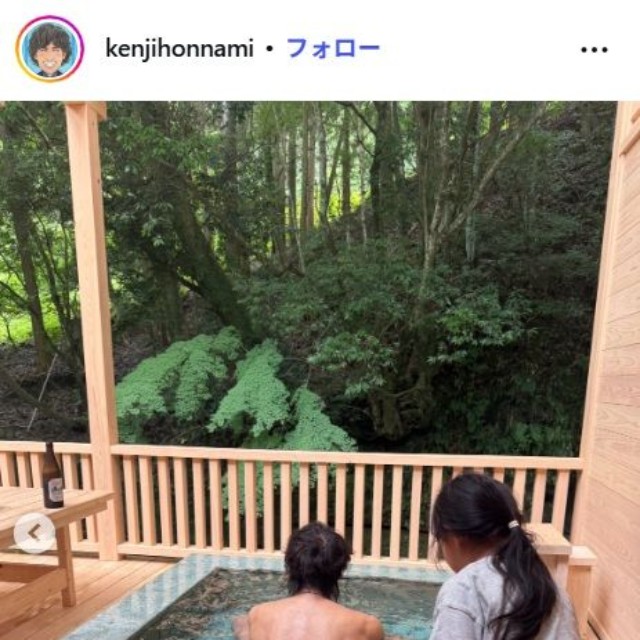 本並健治のインスタグラム@kenjihonnamiより