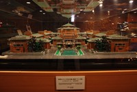 旧帝国ホテルを再現したレゴ作品が、なんと帝国ホテルで展示（DeRaさん提供）