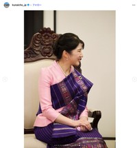 愛子さま、ラオスを公式訪問（宮内庁公式インスタグラムから）