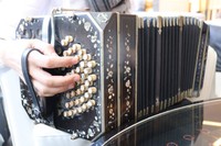 約１００年前にドイツで作られた小川さんのバンドネオン