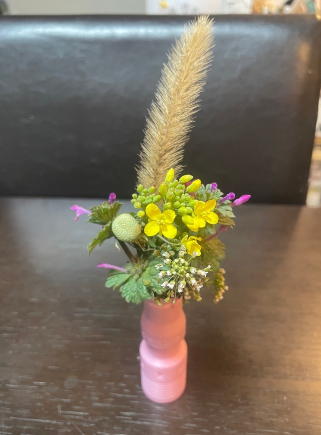 花瓶が「空のシャボン玉入れ」だというのもステキ！（画像提供：ゴンゾウR4さん）