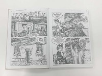 オデーサ市の博物館による資料疎開を描いた漫画