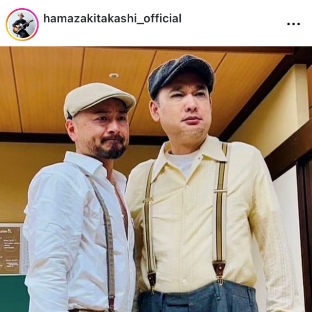 浜崎貴司インスタグラム(@hamazakitakashi_official)より