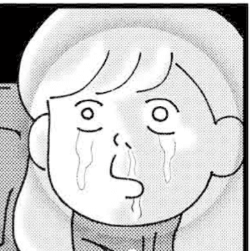 とてつもない感動の波が押し寄せ「気持ちを共有したい」と思う主人公（すぎはらゆきさん提供）