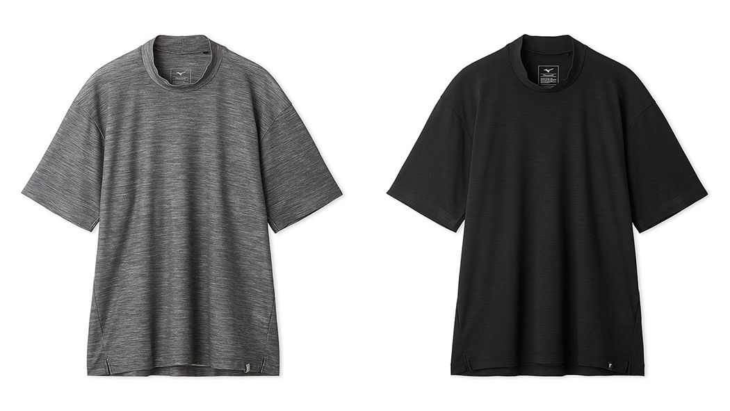 アウール×ミズノ_半袖モックネックTシャツ　1050_4