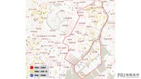 中央区の在庫推移（出典：福嶋総研）