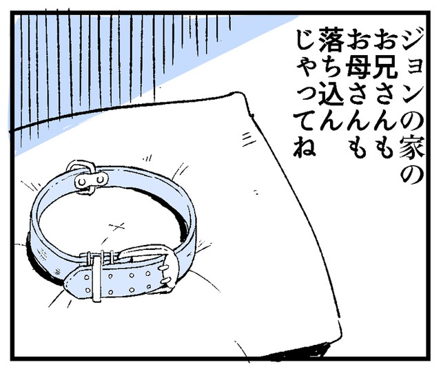 ジョンがいない悲しみに包まれています（提供：みつつぐさん）