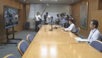 岡山県庁　午前10時ごろ