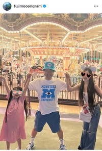 藤本敏史インスタグラム＠fujimooongramより