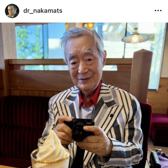 ドクター・中松氏のインスタグラム＠dr_nakamatsより