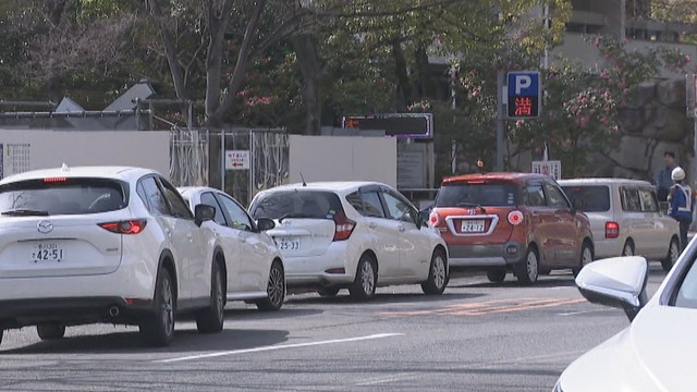 高松市立中央駐車場　5日午後1時半ごろ　高松市番町