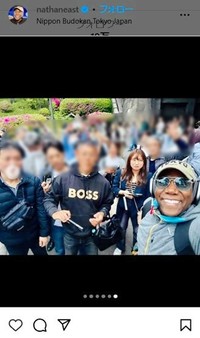 ネイザン・イーストのインスタグラム＠nathaneastより