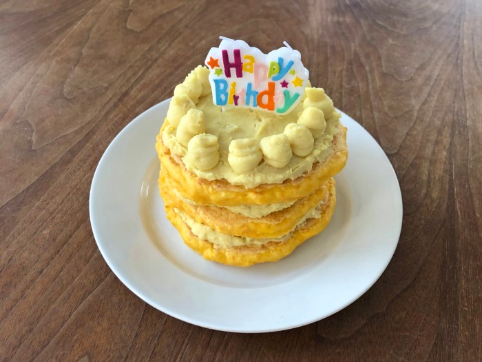 ワンコ用ケーキのできあがり