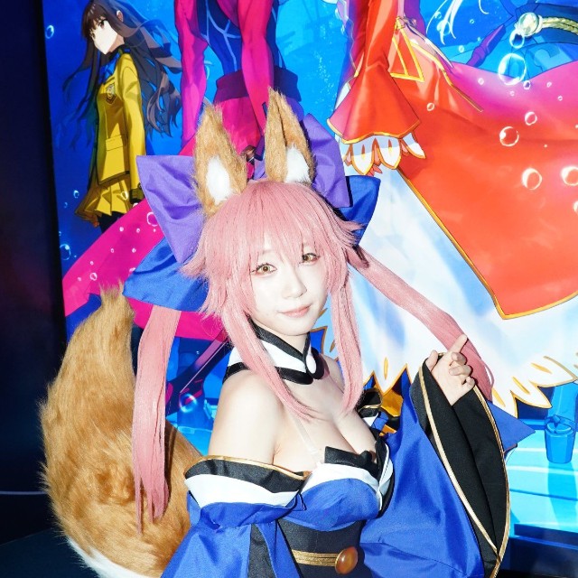 TGS2026のブースに登場した伊織もえ