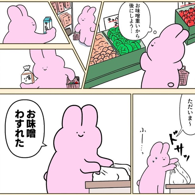 重いものは後で買おうとして忘れる（ジョセフィーナゆきさん提供）