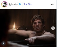 ジェームズ・ノートンのインスタグラム@jginortonより