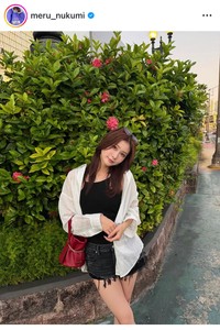 生見愛瑠インスタグラム＠meru_nukumiより