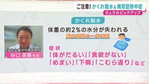 「かくれ脱水」「梅雨型熱中症」に注意　専門家に聞く