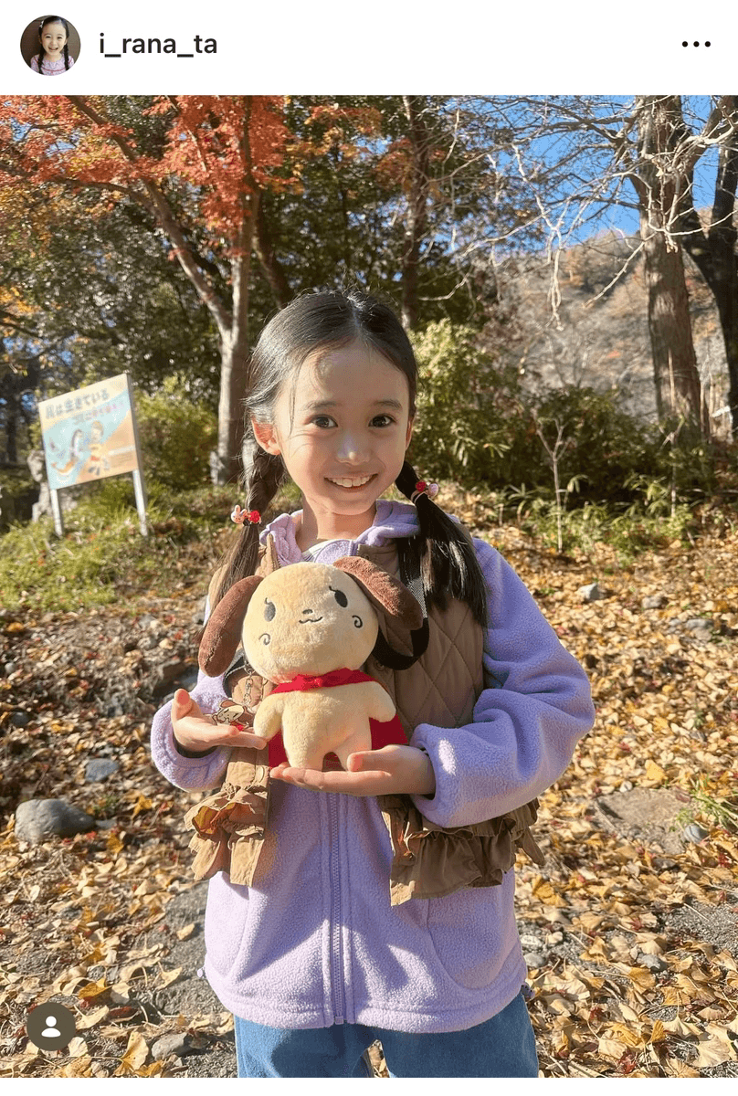 泉谷星奈（いずたにらな） (@i_rana_ta)さんのインスタグラムより