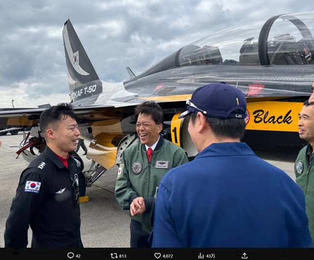 自衛隊のX(旧ツイッター)＠ModJapan_jpより