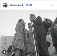 ジョニー･キャッシュのインスタグラム＠johnnycashより