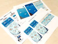 デザイン検討段階の貴重な資料（写真提供：日本郵便）