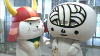 滋賀県・彦根市のご当地キャラ「ひこにゃん」　全国お礼行脚で高松市に