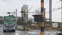 本町踏切　高松市本町