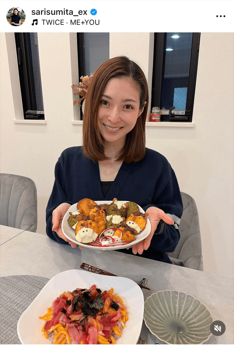 住田紗里（公式） (@sarisumita_ex)さんのインスタグラムより