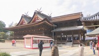 吉備津神社の回廊を傷つけた罪で起訴の男　拝殿を傷つけた疑いは不起訴に　岡山地検