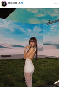 BLACKPINKリサのインスタグラム（＠lalalalisa_m）より