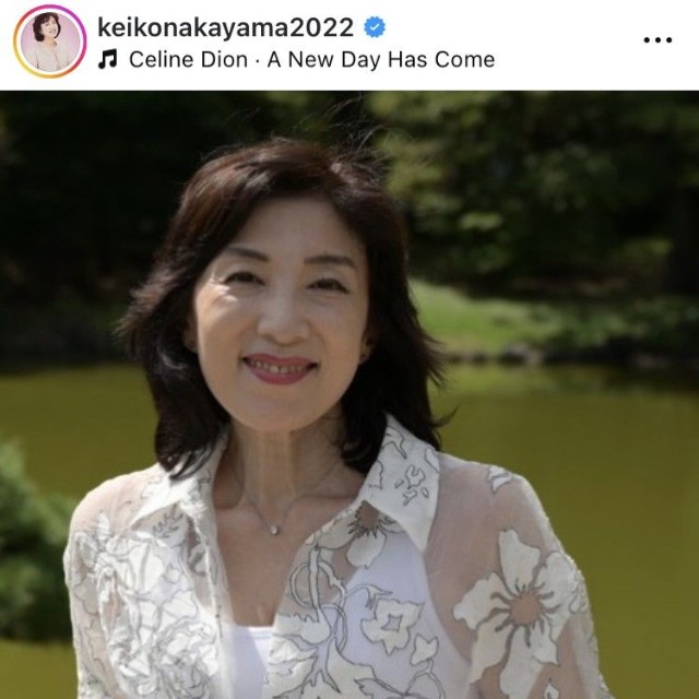 中山圭以子インスタグラム＠keikonakayama2022より