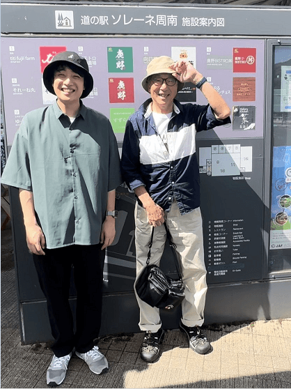 仲良し親子ショット。集中力は父親譲り／ゆっぺさん（@yuppev）提供