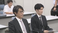 意見陳述を行った旧香川県立体育館再生委員会の長田慶太委員長と代理人弁護士
