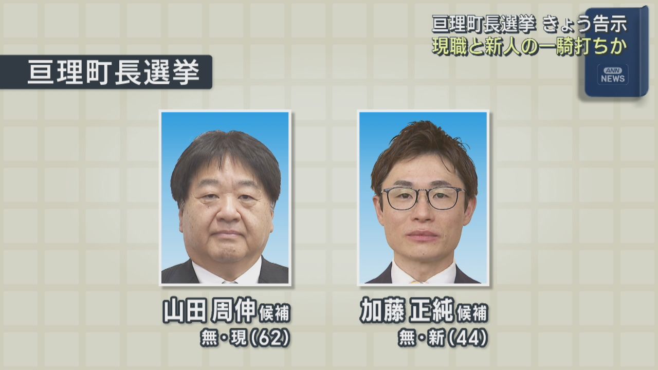 宮城・亘理町長選告示　これまでに現職と新人が立候補