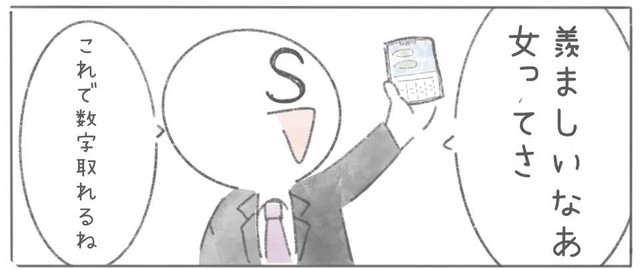 とうゆさんの相談を無視するSさん（とうゆさん提供）