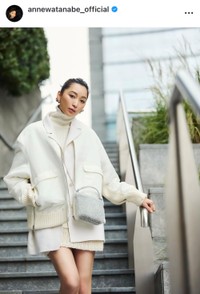 杏インスタグラム(@annewatanabe_official)より
