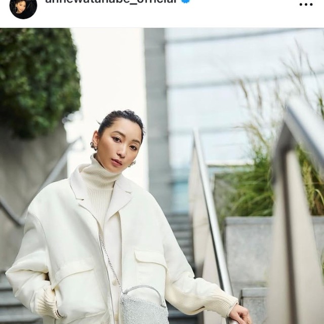 杏インスタグラム(@annewatanabe_official)より