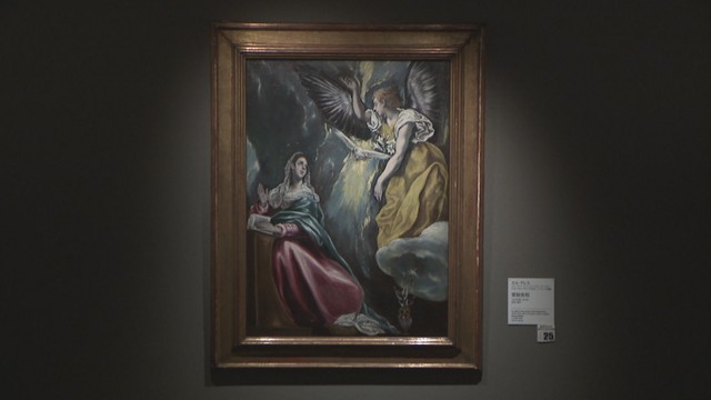 「受胎告知」エル・グレコ　1590年頃-1603年